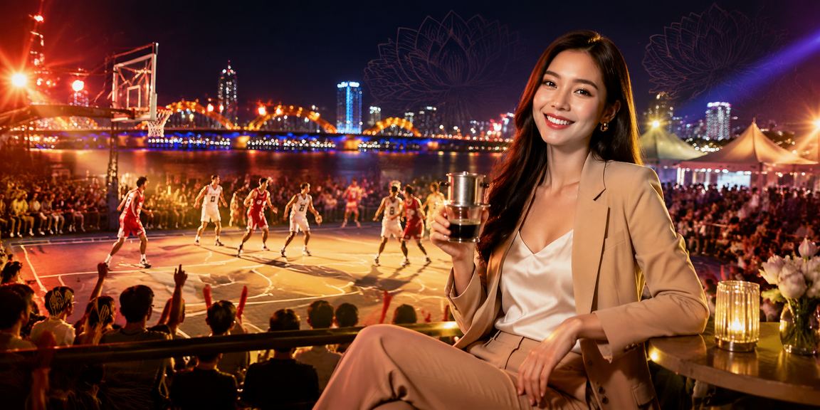 Người dùng tại Đà Nẵng xem lại điều khoản dịch vụ trên thiết bị di động bên tách cà phê